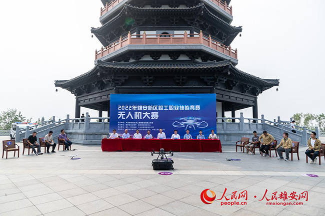 無人機大賽現場。高盟 攝