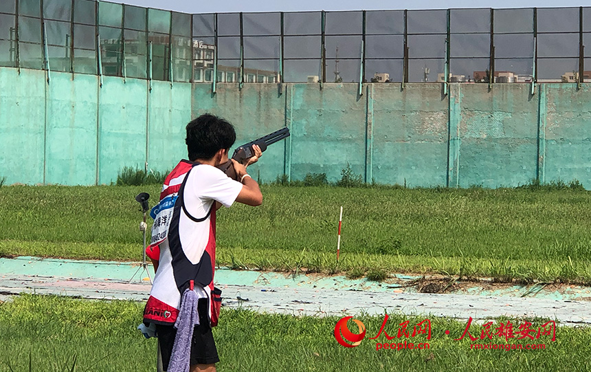 比賽現場。王伊凡攝