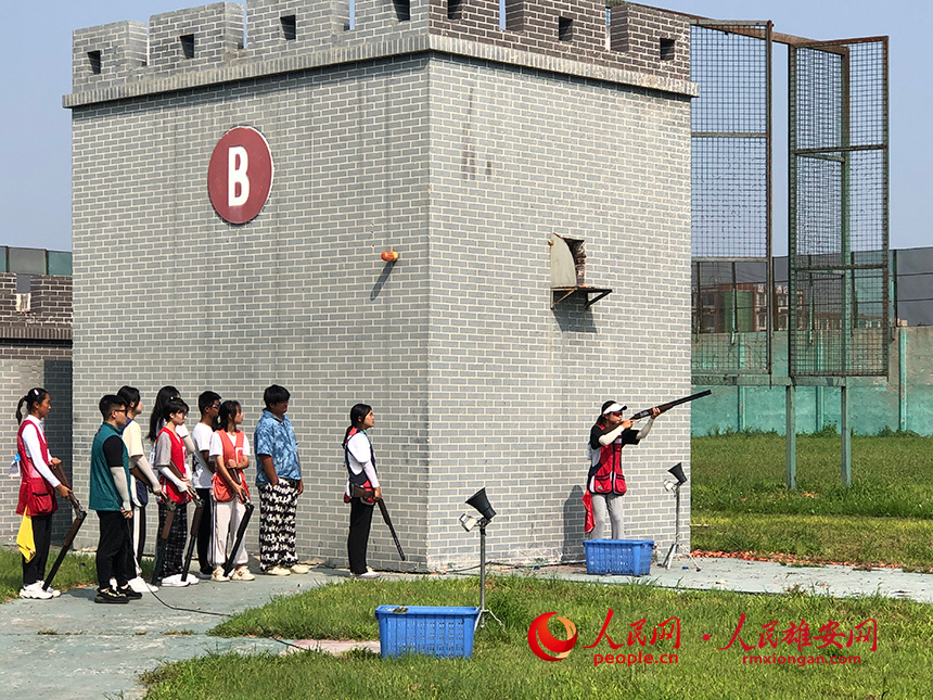 比賽現場。王伊凡攝