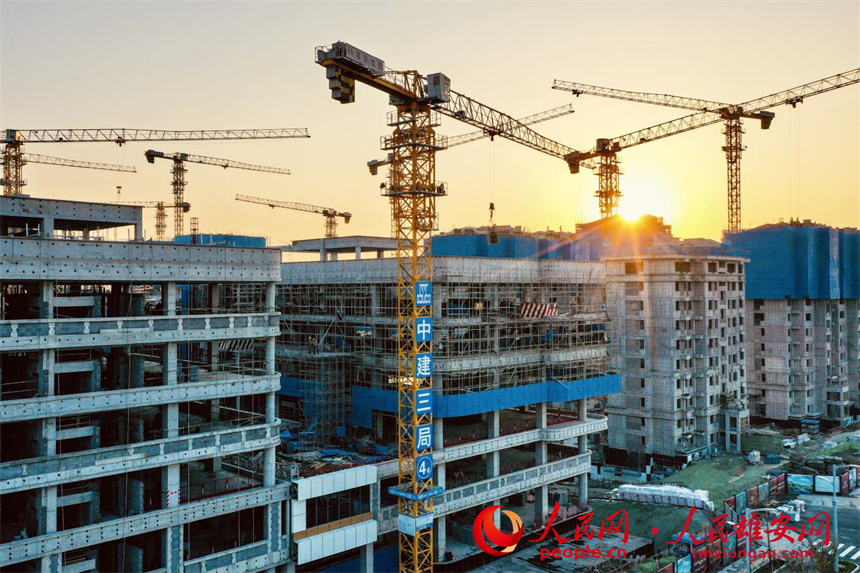 圖為項目建設現場。