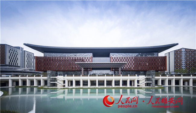 雄安商務服務中心會展中心。雄安集團供圖