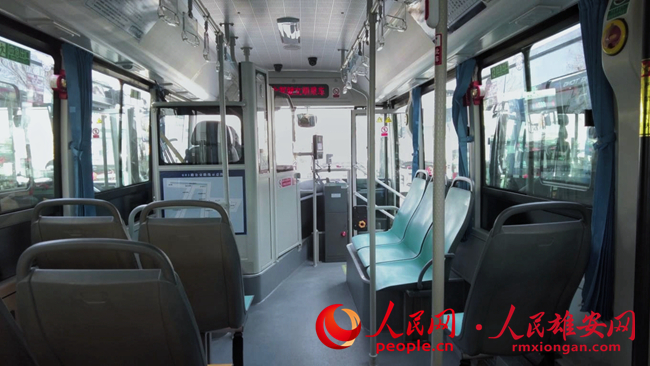 602路公交車內景。栗業攝