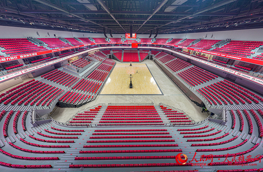 雄安體育中心體育館。人民網記者 李兆民攝