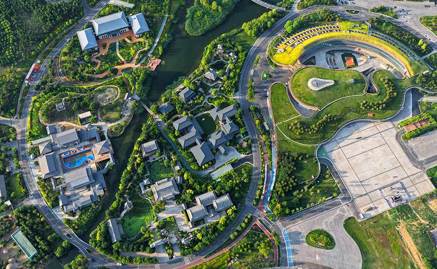 雄安郊野公園。齊鑫攝