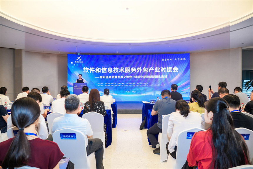 對接會現場。雄安高新區管委會供圖