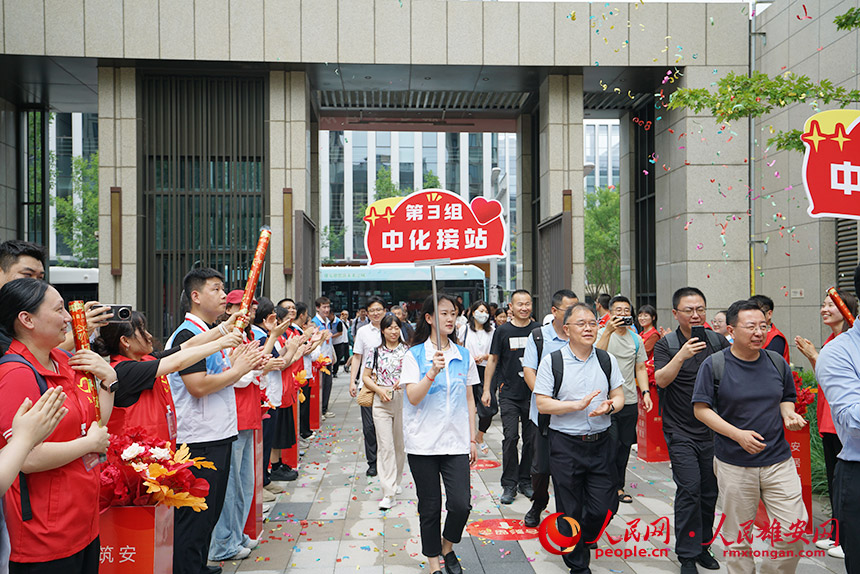 中國中化員工入住現場。人民網記者 王紅攝