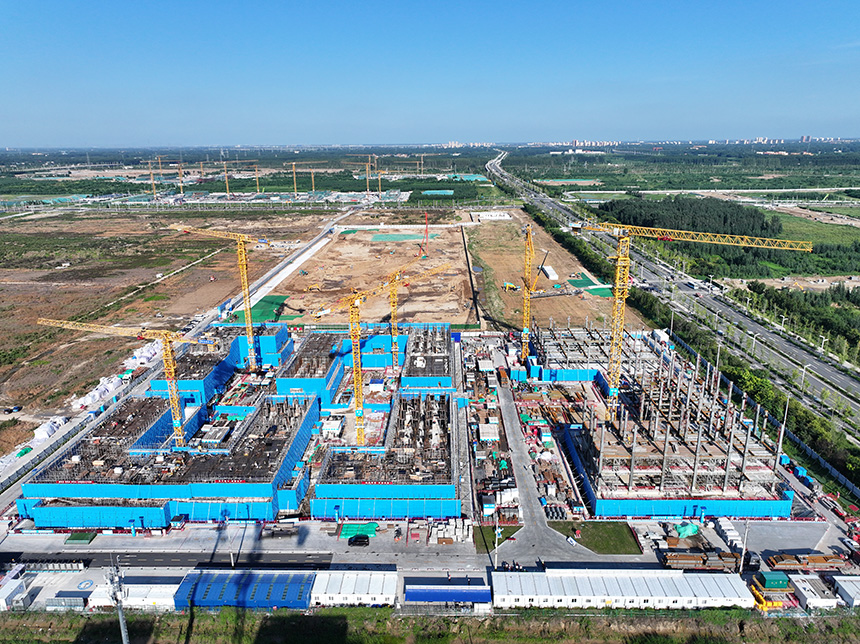 1112025年8月北科大航拍。學校供圖